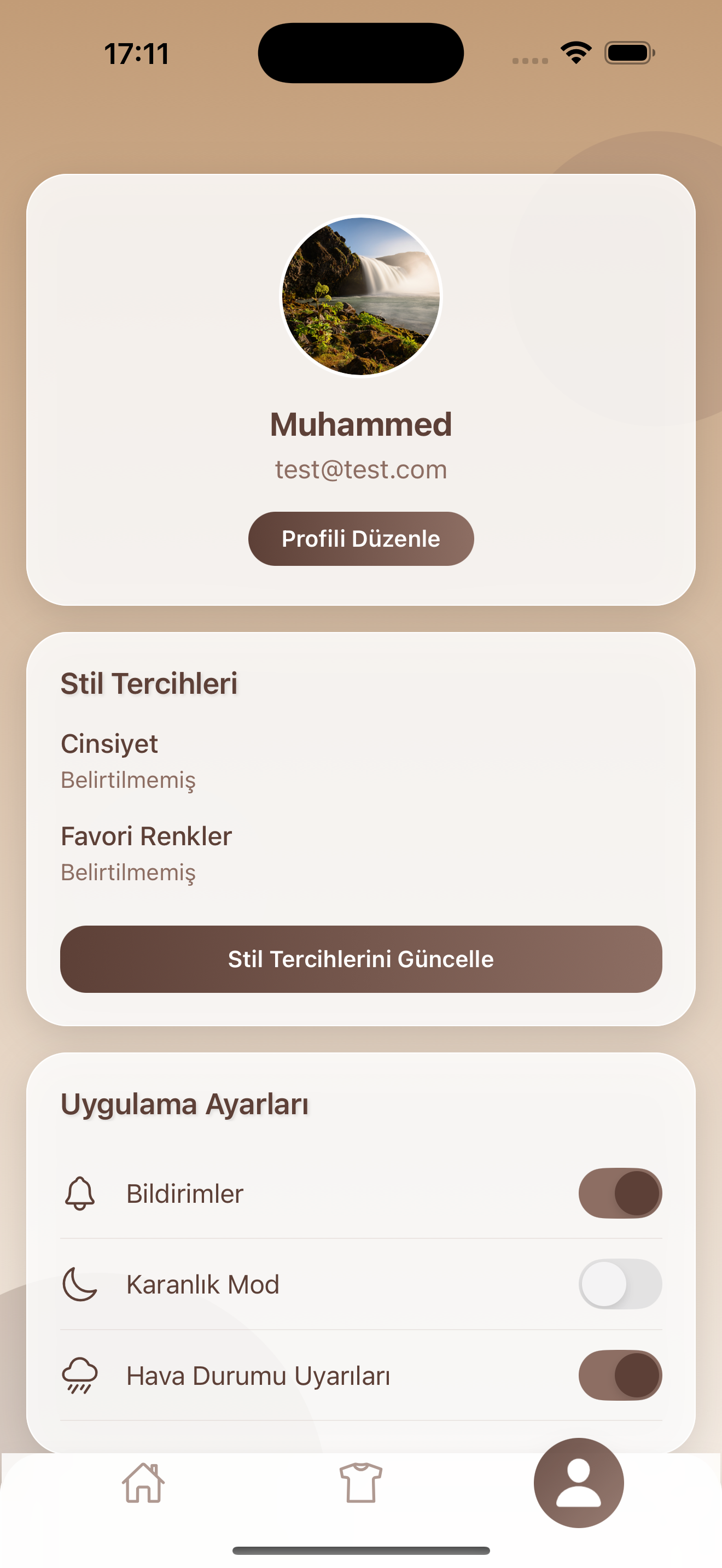 StyleGen - Smart Wardrobe Assistant - Screenshot